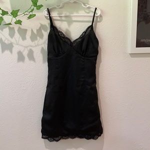 Black lace princess polly dress